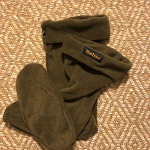 Barbour Wellington Boot Socks in Olive